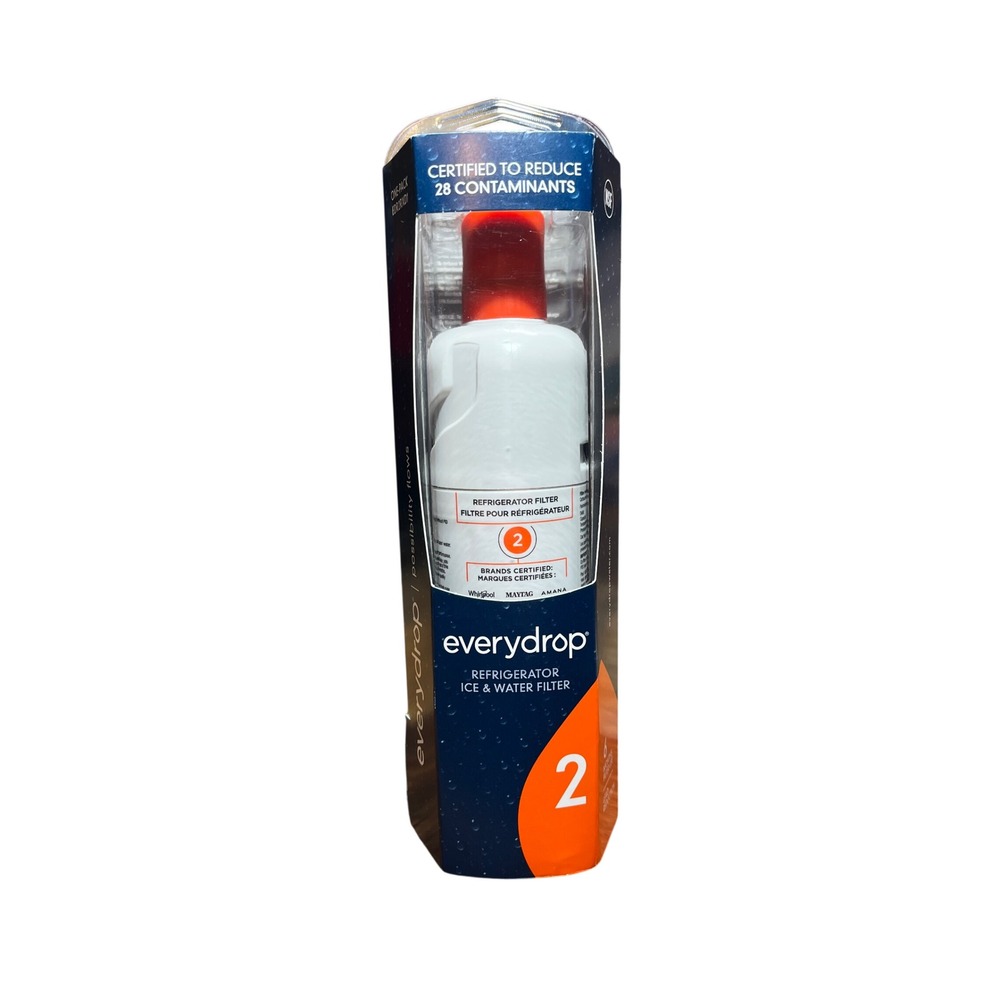 EveryDrop Refrigerator Water Filter 2 EDR2RXD1 Whirlpool Maytag KitchenAid New